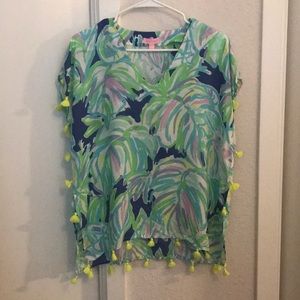 Lilly Pulitzer Sydney Caftan Top - Uptown Trunk